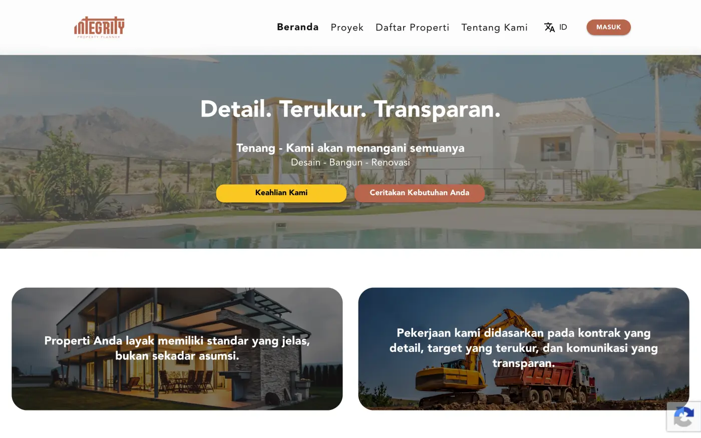 Integrity Property Planner